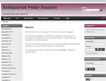 Tablet Screenshot of antiquariat-peter-sodann.de